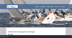 Desktop Screenshot of ig-segeln.at